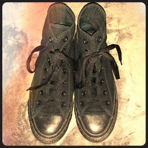 Black Converse High tops
